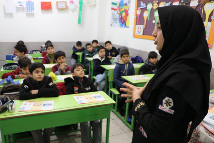 آموزش پیشگیری از حوادث چهارشنبه سوری