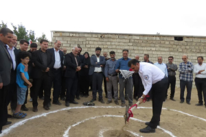 کلنگ زنی پایگاه اورژانس خویگان