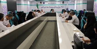 جلسه شورای اداری اورژانس