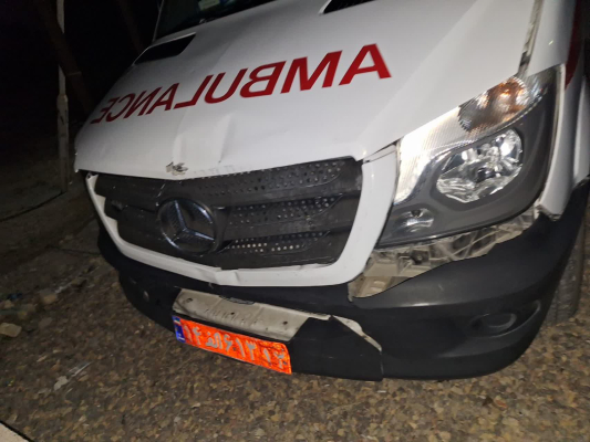 Ambulance Attacked During Patient Transfer