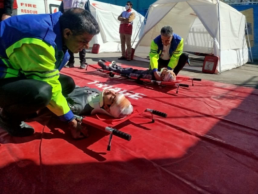 مانور زلزله مدارس