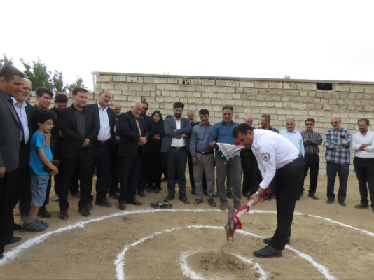 کلنگ زنی پایگاه اورژانس خویگان