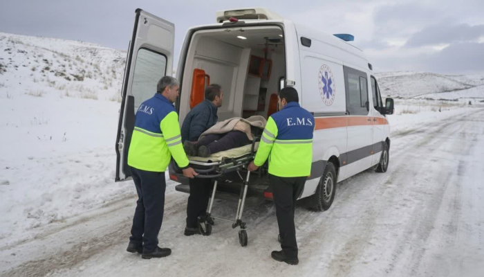 Rescue in snowy conditions