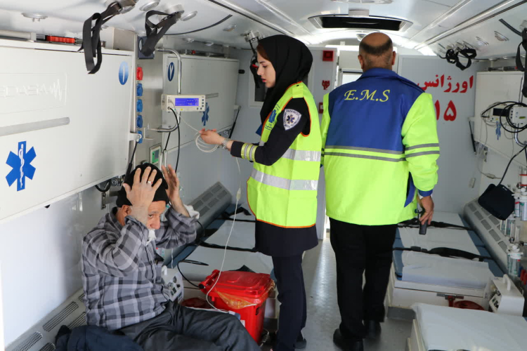 پوشش امدادی راهپیمایی