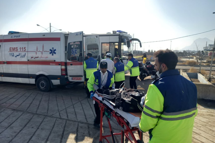 اورژانس در مانور حماسه و ایثار