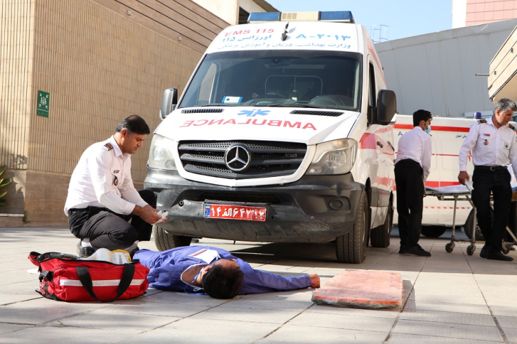 مانور مصدومین انبوه