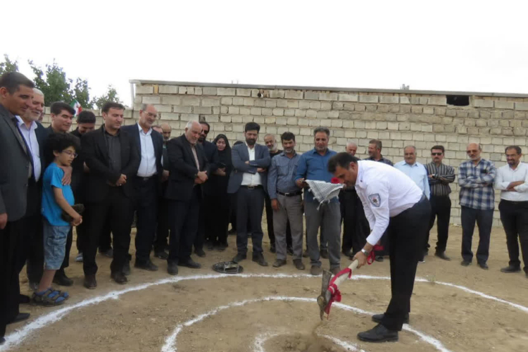 کلنگ زنی پایگاه اورژانس خویگان
