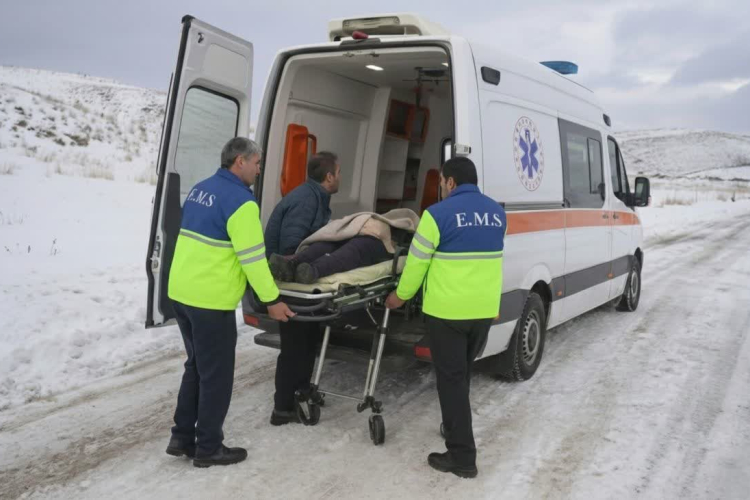 Rescue in snowy conditions