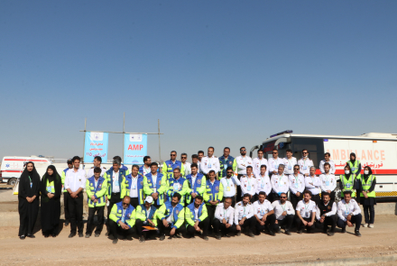 اورژانس در مانور حماسه و ایثار