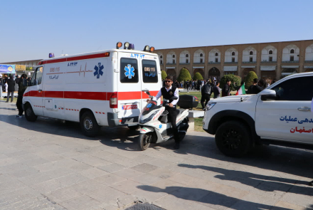 پوشش امدادی راهپیمایی