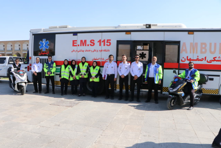 پوشش امدادی راهپیمایی