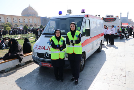 پوشش امدادی راهپیمایی