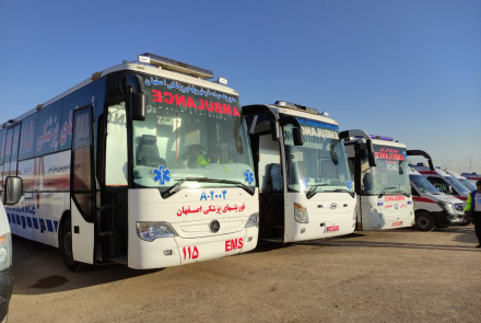 اورژانس در مانور حماسه و ایثار