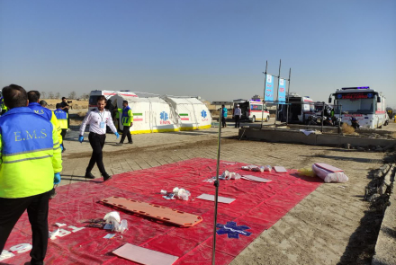 اورژانس در مانور حماسه و ایثار