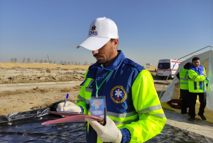 اورژانس در مانور حماسه و ایثار