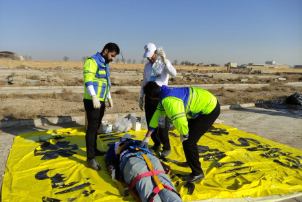 اورژانس در مانور حماسه و ایثار