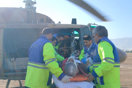 اورژانس در مانور حماسه و ایثار