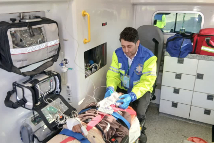 اورژانس در مانور حماسه و ایثار