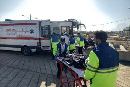 اورژانس در مانور حماسه و ایثار