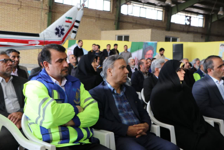 افتتاح پایگاه اورژانس هوایی خور