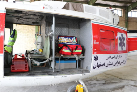 افتتاح پایگاه اورژانس هوایی خور