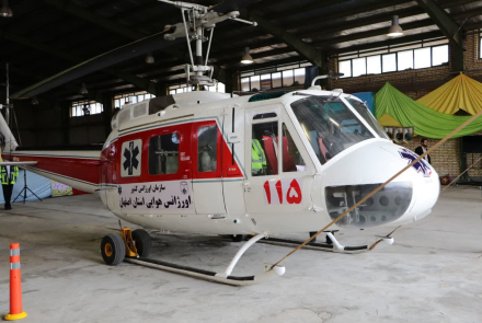 افتتاح پایگاه اورژانس هوایی خور