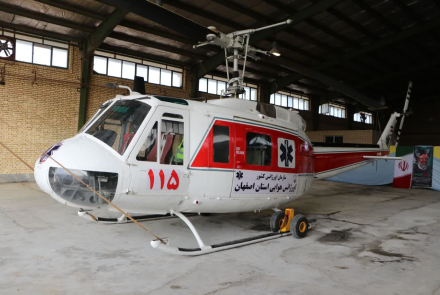 افتتاح پایگاه اورژانس هوایی خور