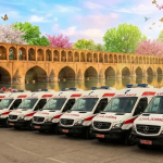 اهدای آمبولانس توسط خیرین