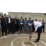 کلنگ زنی پایگاه اورژانس خویگان